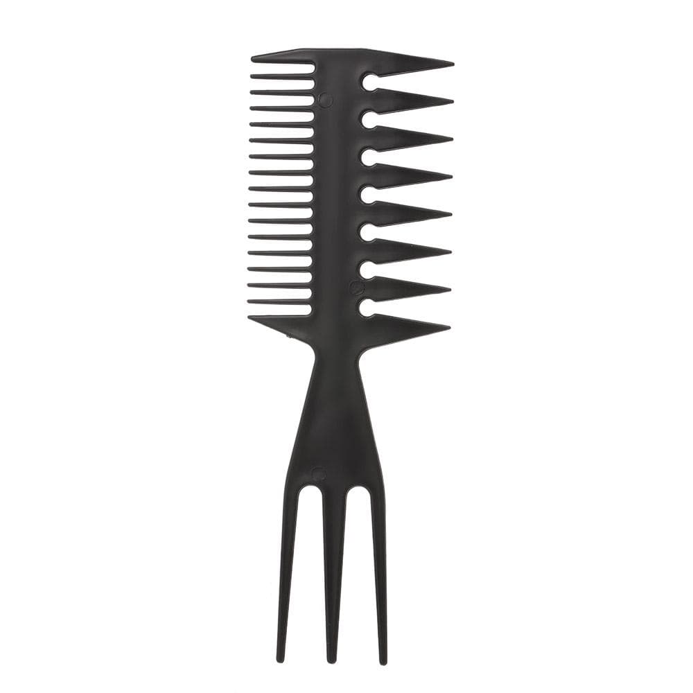 3-In-1 Plastic Combs Detangling Hair Comb Wide Tooth Comb Anti-static Comb Hairdressing Styling Tool