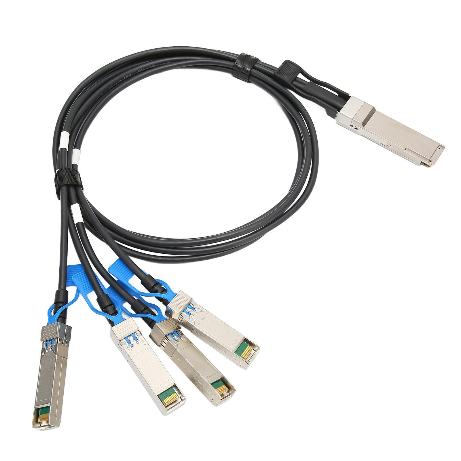 100G QSFP28 DAC Cable 1 Meter Transmission Distance QSFP28 to 4 SFP28 100G Speed Direct Attach