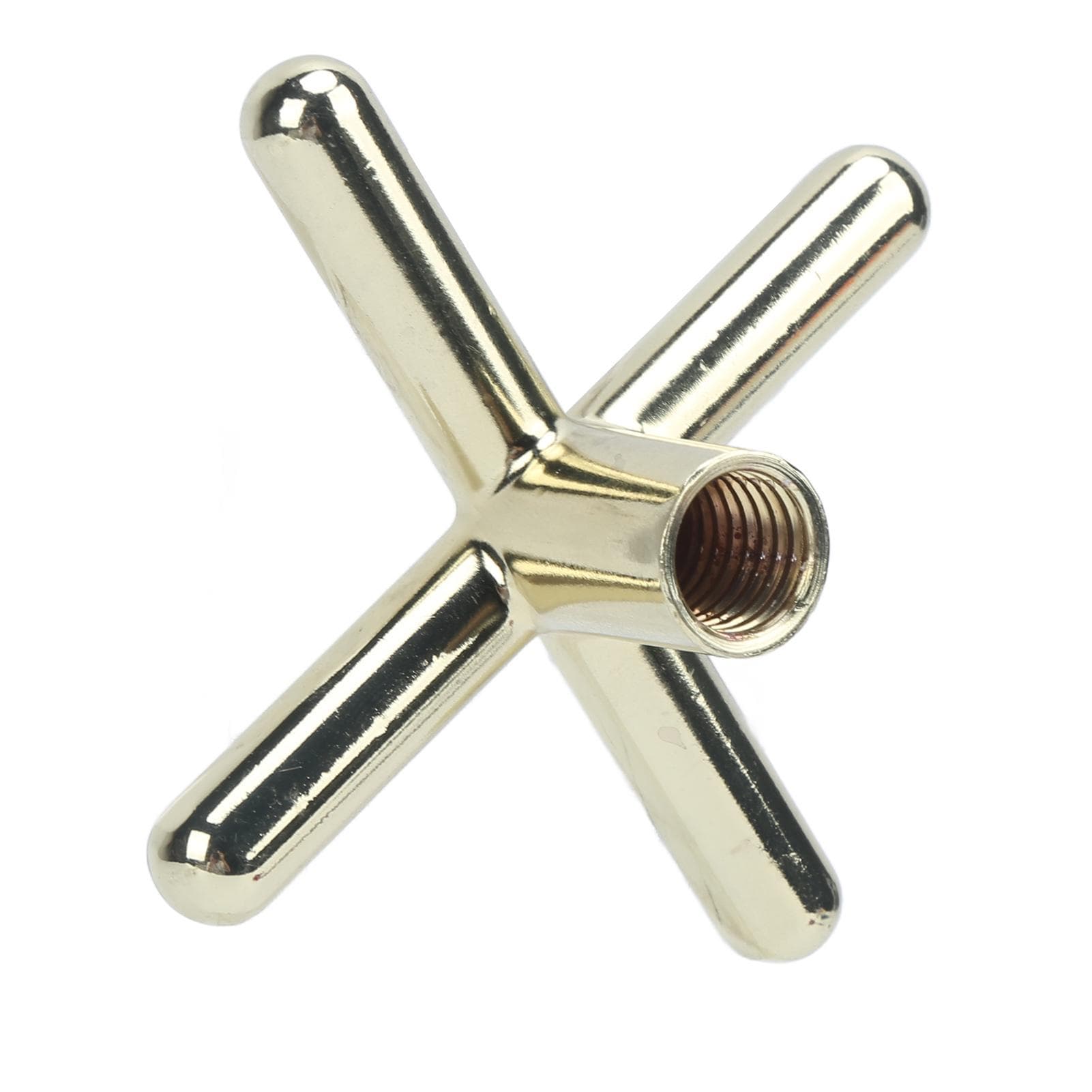 Imitation Copper Cross Sturdy and Durable Billiard Cues Cross Fork for Billiard Racks