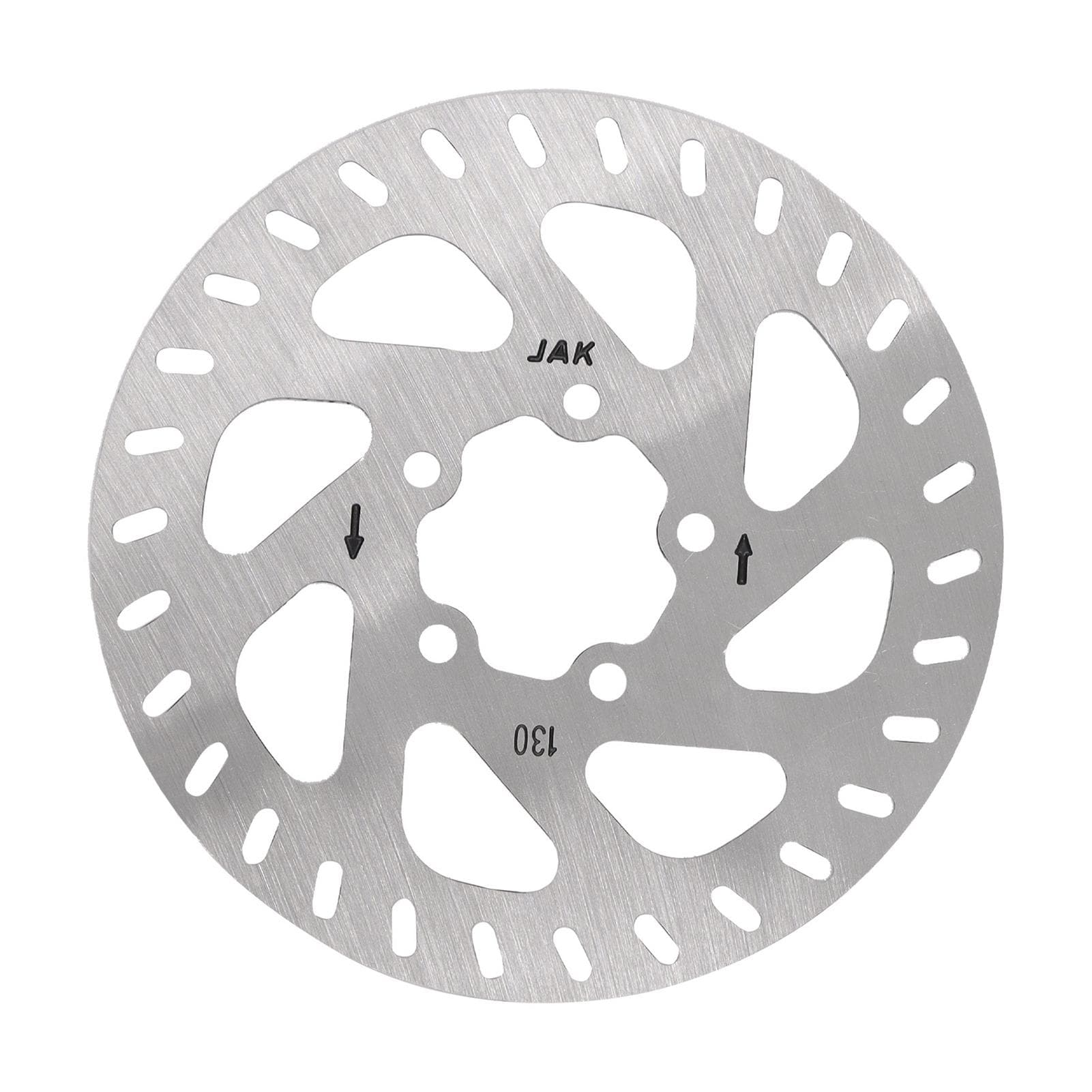 Stainless Steel Brake Rotors Electric Scooter Brake Disc Compatible for Xiaomi Electric Scooter 4 silver