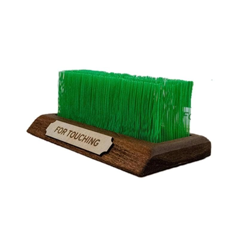 3D Printed Touch Grass Desktop Decorations Realistic Artificial Grass Ornament Fidgety Toy Lawn Figurines Decors brown