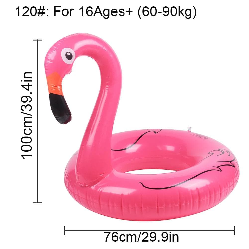 Inflatable Flamingo Pool Floats for Adults,Summer Beach Toys Swimming ring,Pool Floaties,Tubes for floating
