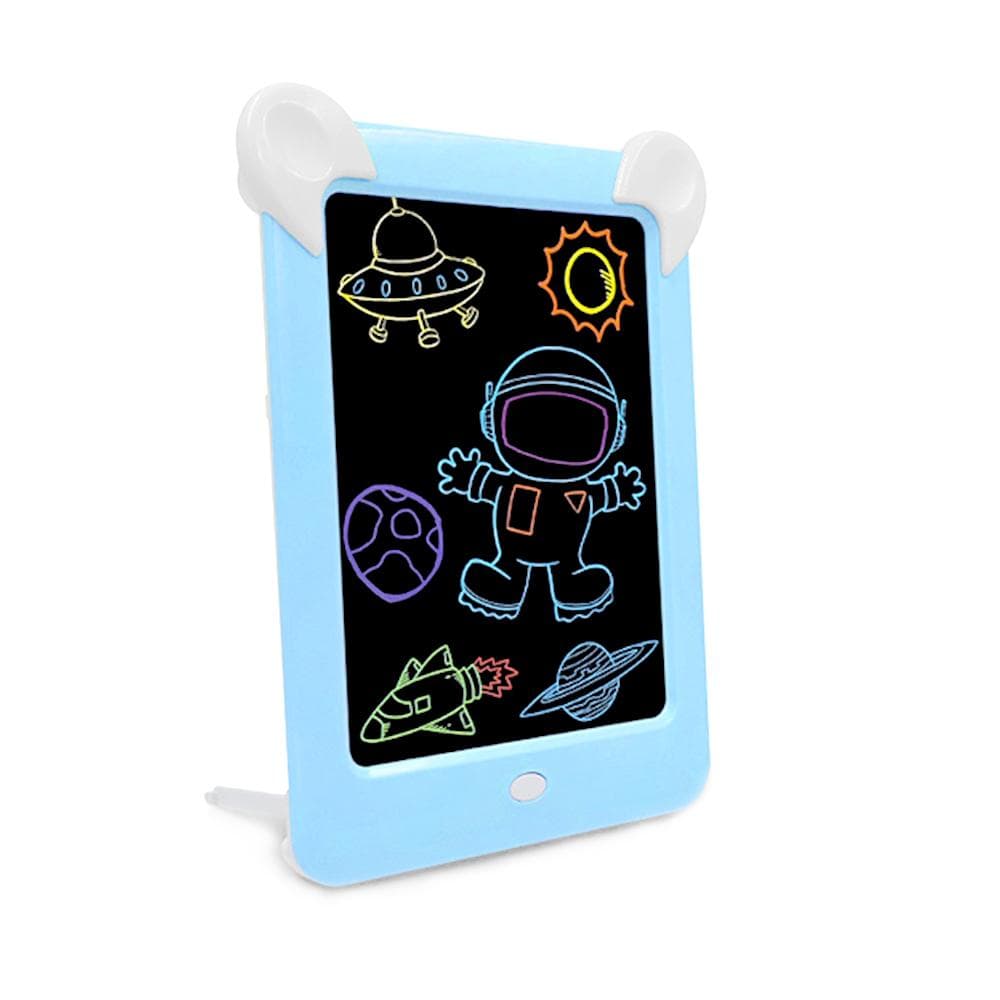 Drawing Handwriting Pad Magic Drawing Pad LED Writing Board Luminous Drawing Board Draw Tracing blue