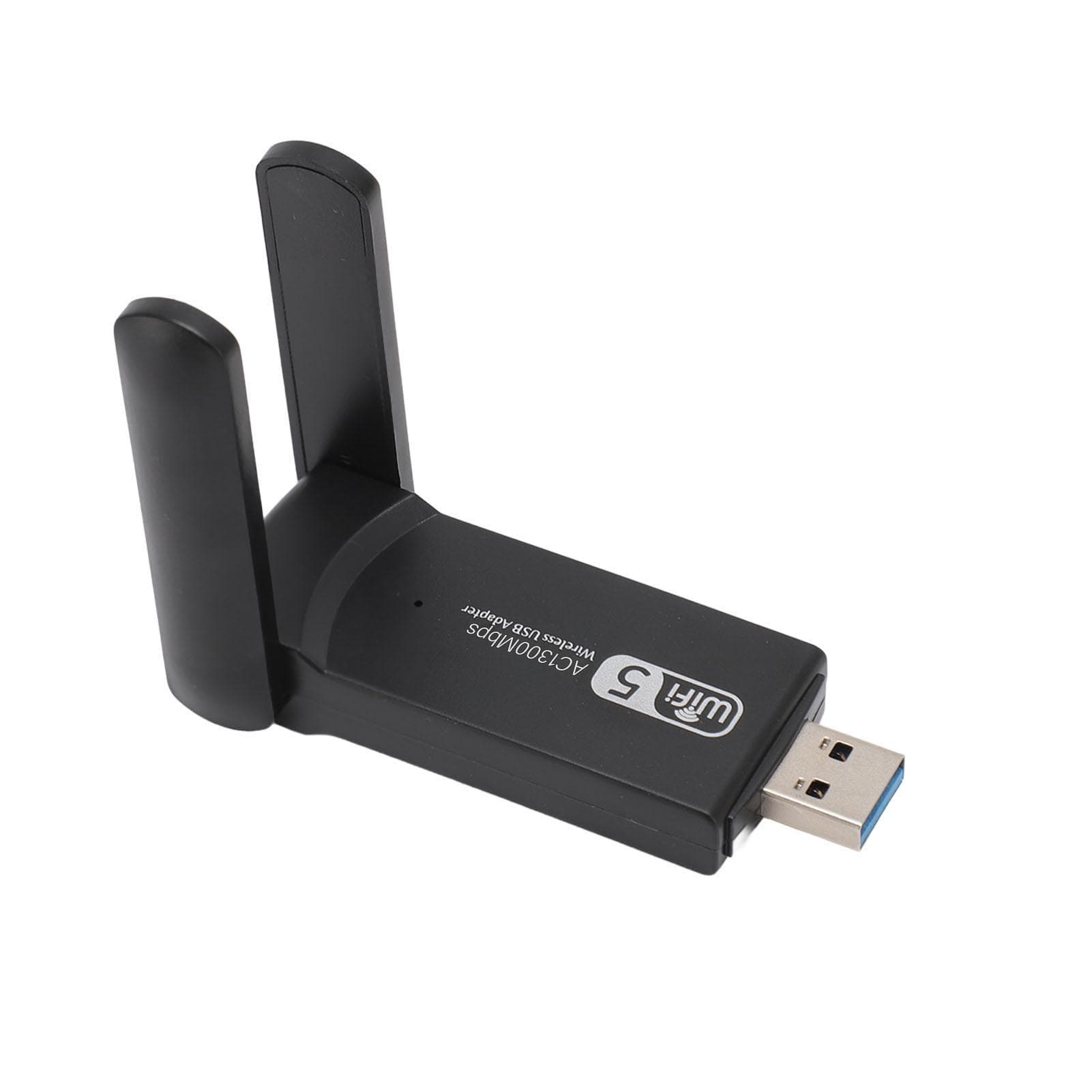 USB3.0 WiFi Adapter 2.4GHz 5GHz Dual 5Dbi Antenna WiFi Dual Band Network Adapter for Windows 11 10