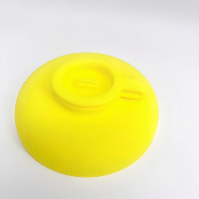 Ice Cream Cone Holder With Drip Protection And Silicone Ice Cream Leak Protector, Reusable To Prevent Ice Cream From Melting And Dripping Onto Hands Yellow multicolour