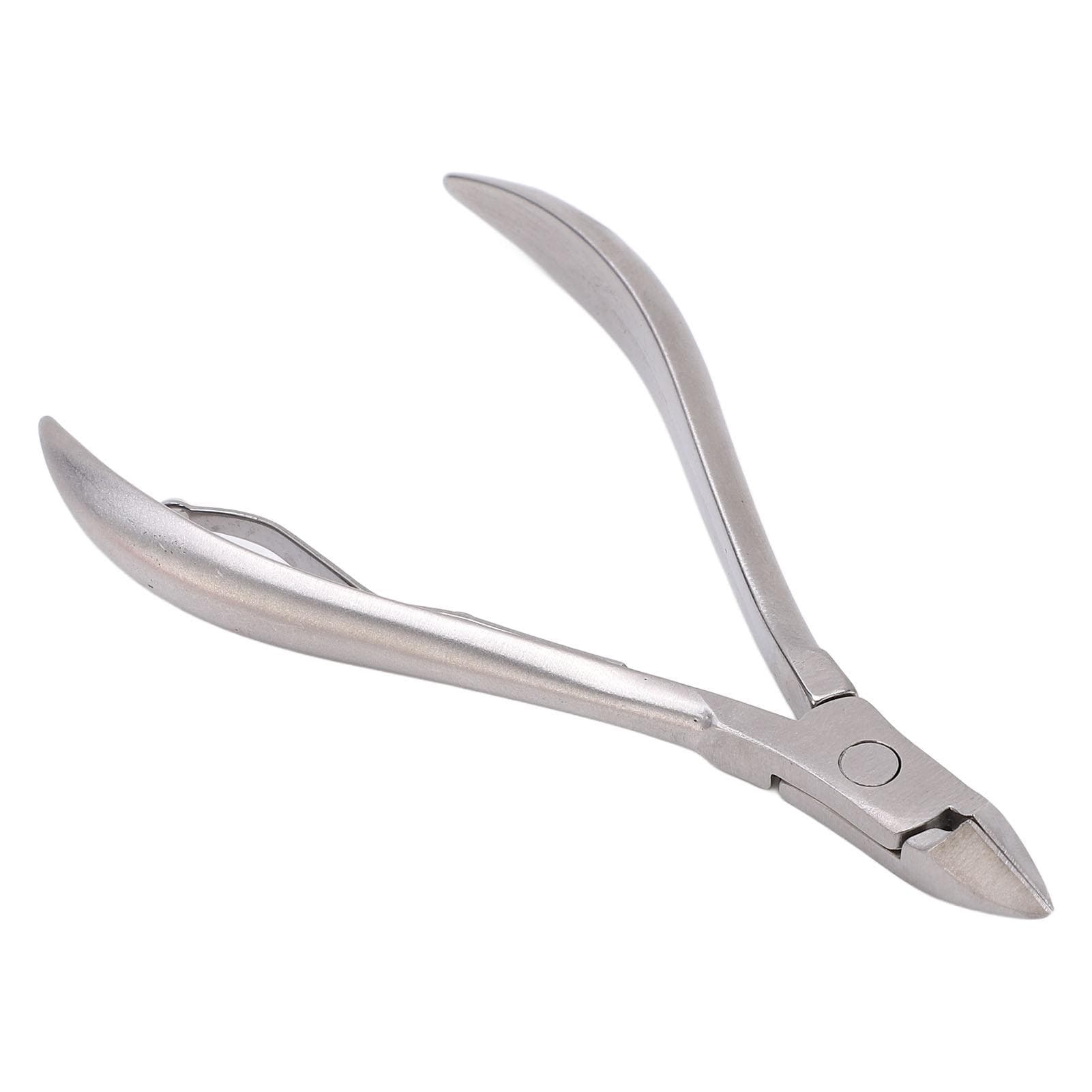 Diagonal Pliers Bent Jaw Chrome Coating C45 Stainless Steel Tool for Repair Maintenance