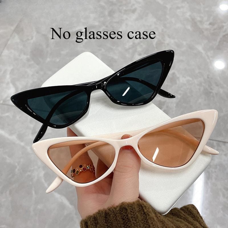1/2pcs Cat Eye Sunglasses Fashion Versatile Street Photo Personalized UV Protection Stylish