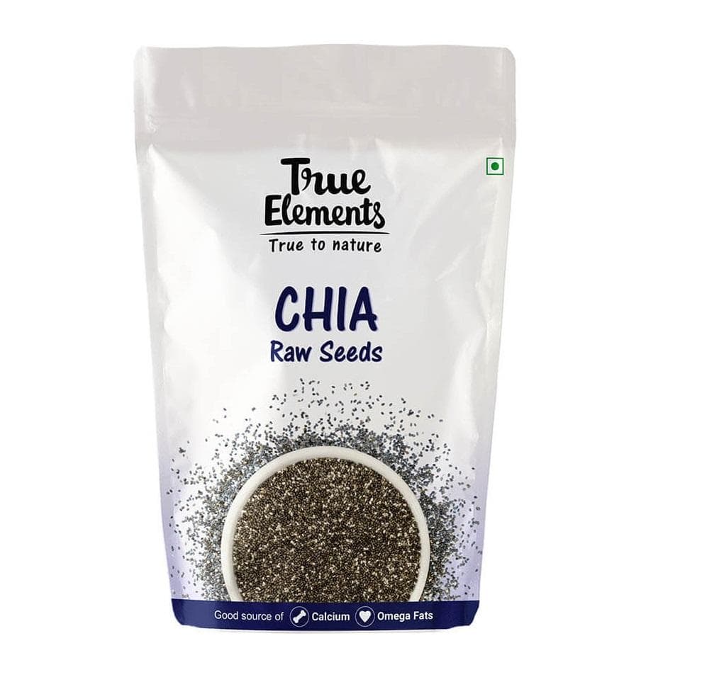 Raw Chia Seeds (250 g), Raw Chia Seeds, True Elements