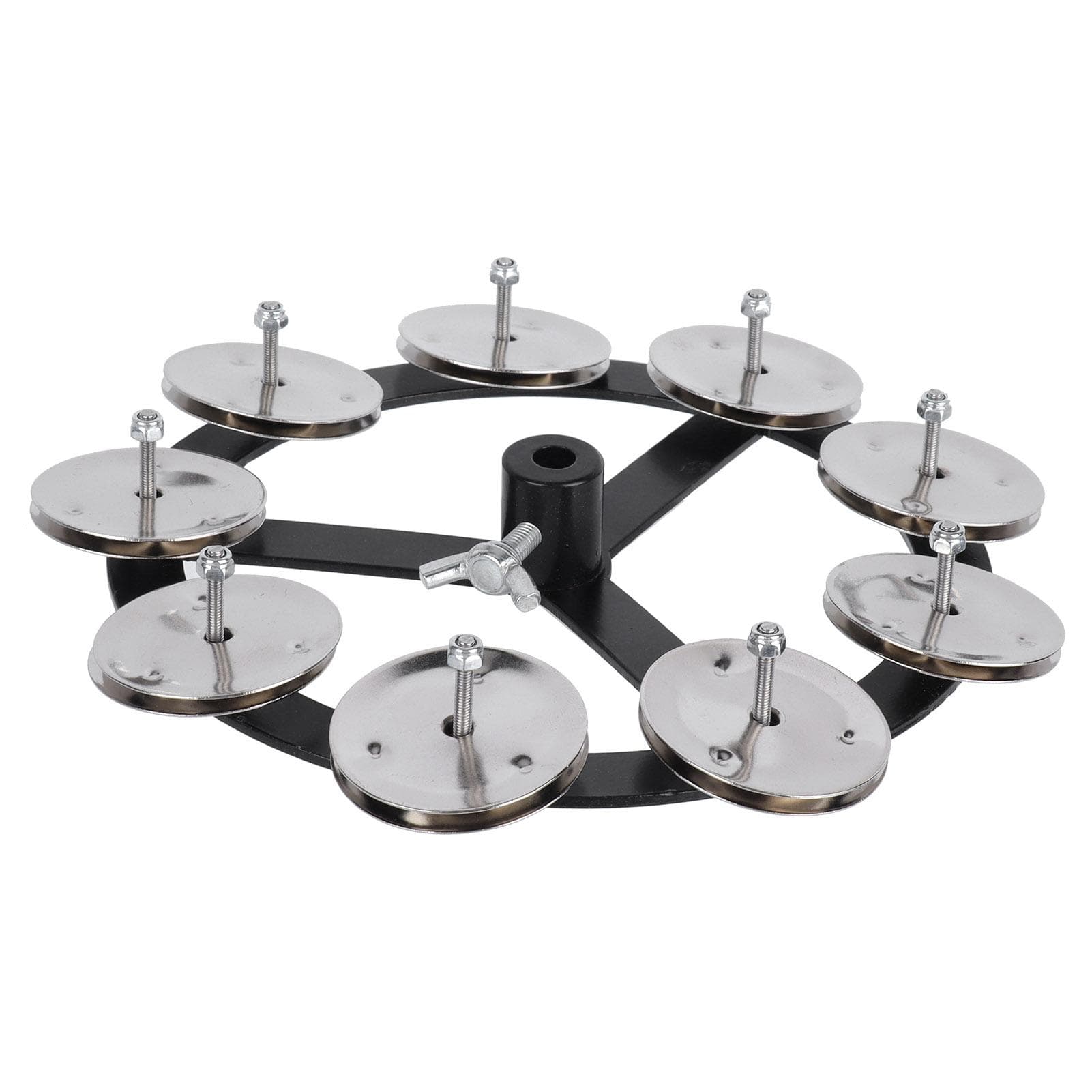 Drum Cymbal Tambourine Jingle Effect Hihat Mountable Percussion Ching Ring Instrument Accessory