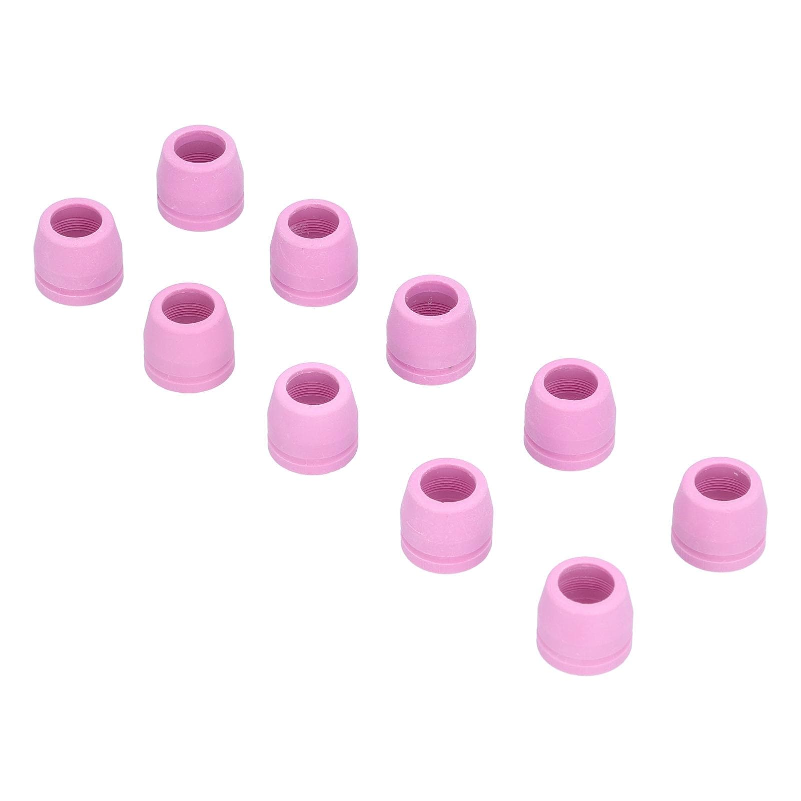 10PCS AG?60F Plasma Cutter Shield Cups Durable Ceramic Plasma Cutter Non Touch Nozzles