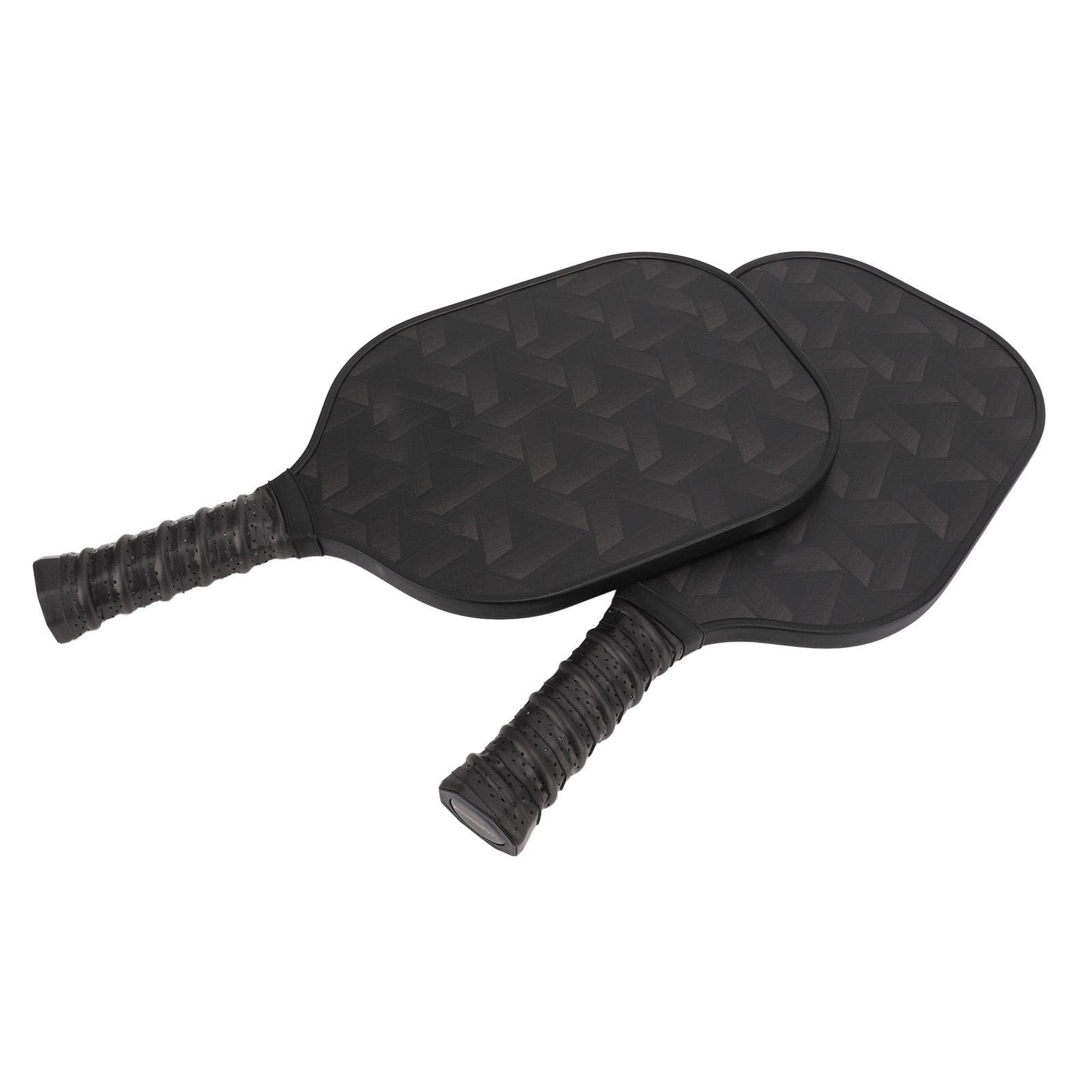 Portable Glass Carbon Fiber PP Core Pickleball Paddle Racket Set with 4 Balls for Training