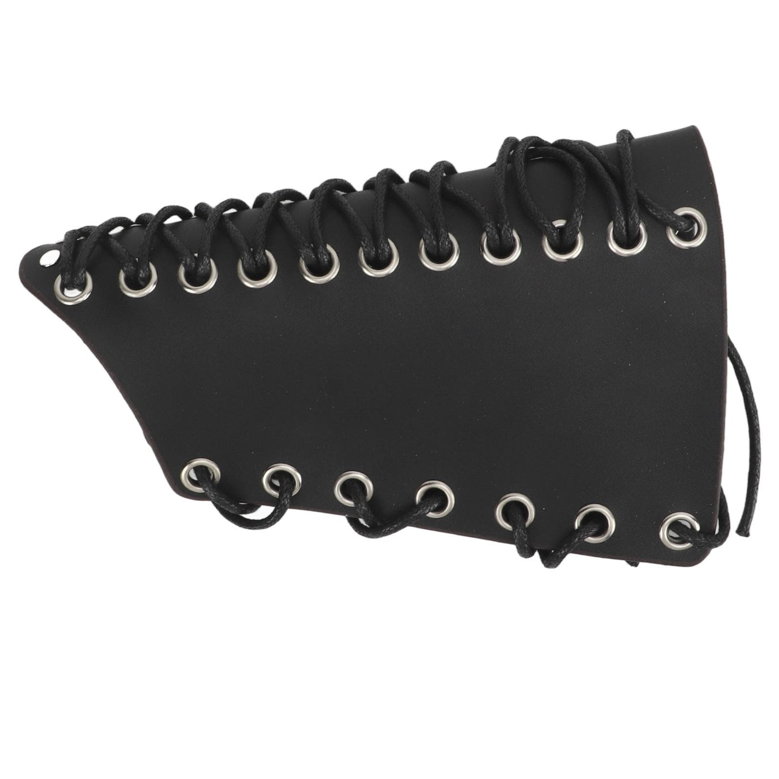 Archery Arm Gurad Artificial Leather Durable Skin Friendly Arm Protection Tools for Archery Black
