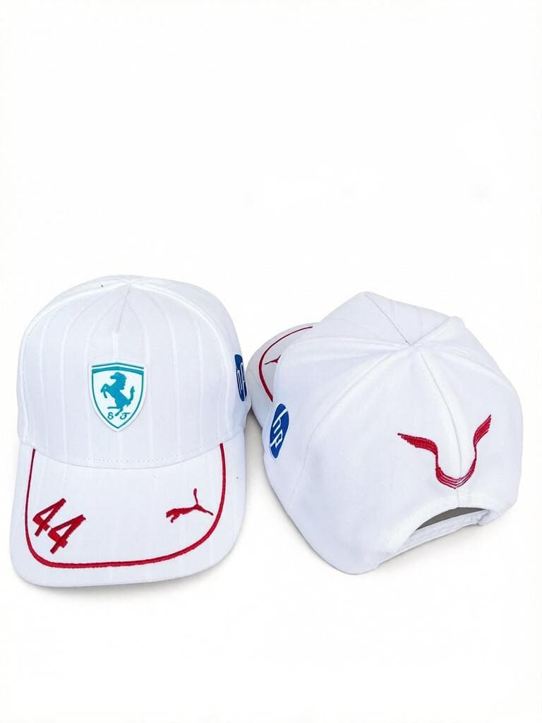 Trendy 4S Racing Cap: Adjustable Sunshade/Baseball Cap with Red Embroidery for Men & Women Adjustable