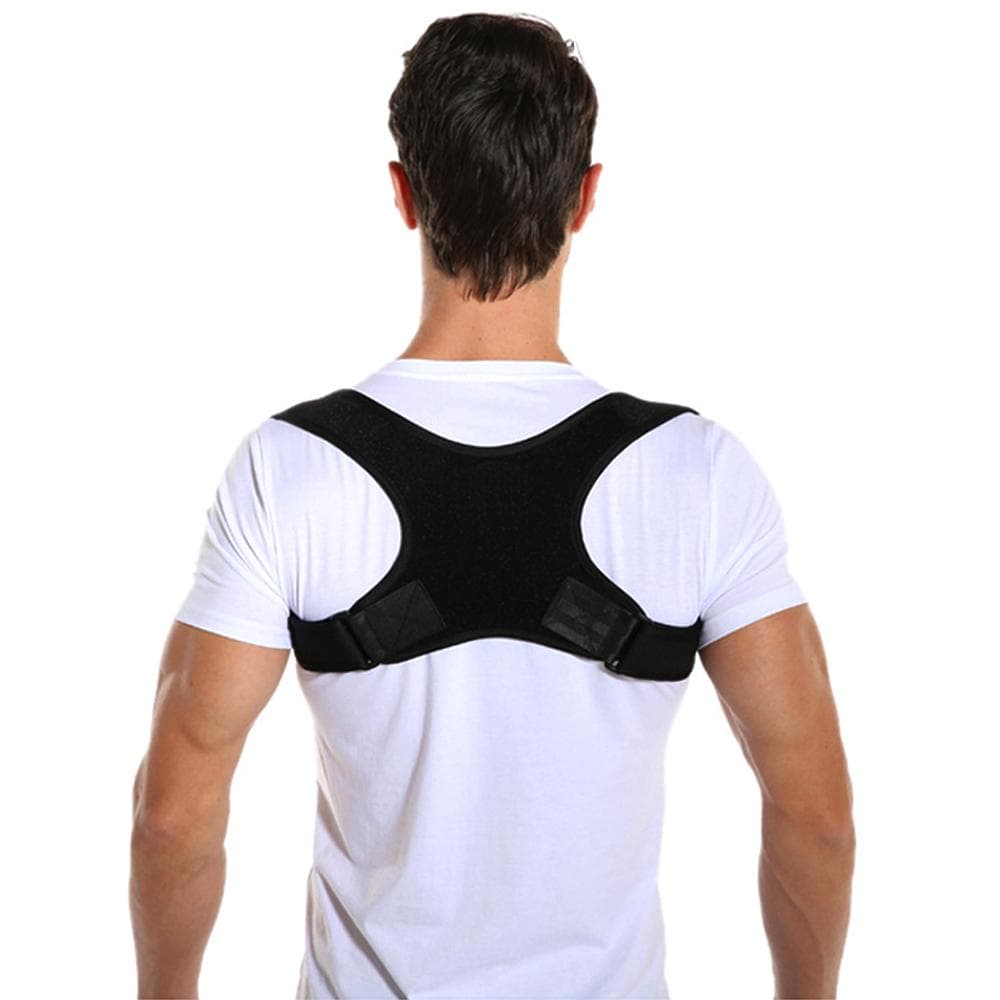 Posture Corrector for Women and Men, Adjustable Upper Back Brace, Breathable Back Support Straightener, Providing Pain Relief L