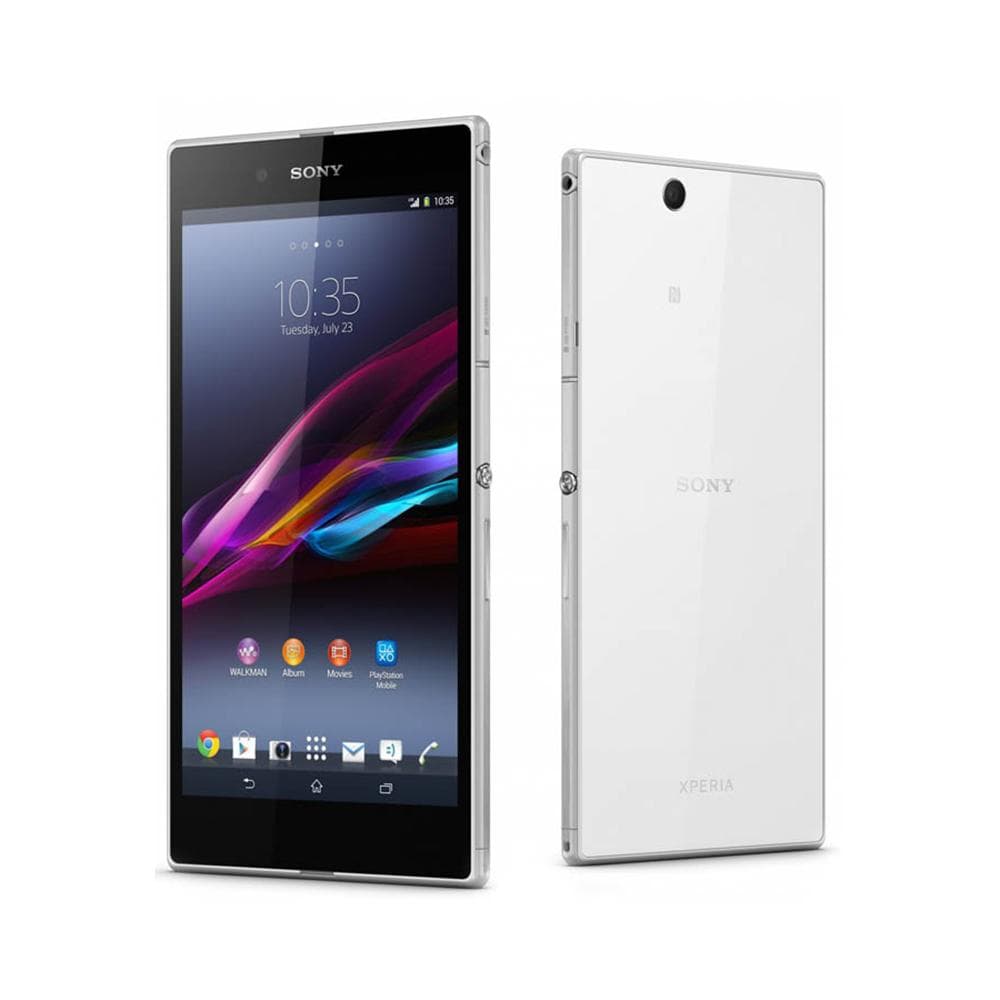 Refurbished Sony Xperia Original Sony Xperia Z Ultra C6802 3G / C6833 4G 2GB RAM 16GB ROM 6.4 Mobile Phone With Single SIM C6802 Simple Set white