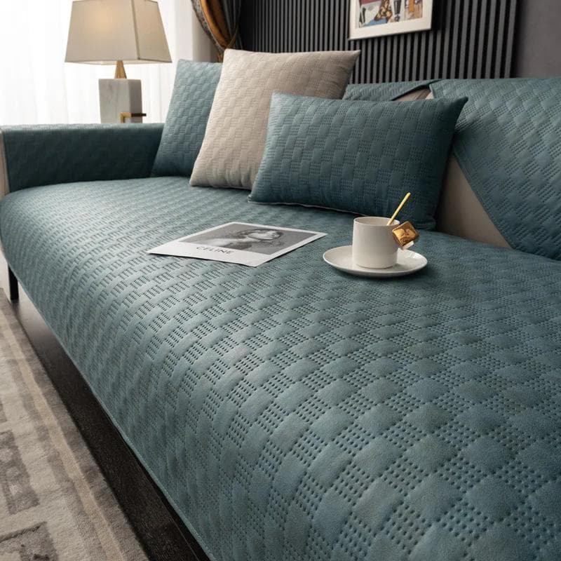 Water Repellent Sofa Cover Technical Cloth Universal Sofa Towel Anti-slip Combination Couch Cushion Slipcover for Living Room 70x70cm 1pc