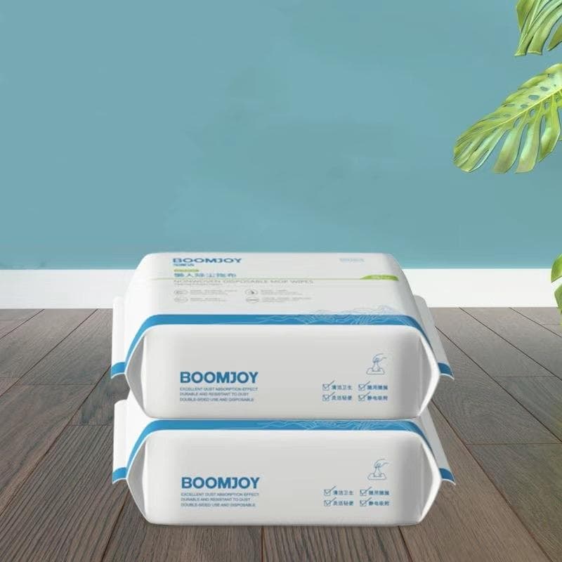 2Packs Disposable Electrostatic Dust Removal Mop Papers Dust Hair Absorbent Mop Wipes Household Floor Cleaning Tools Accessories
