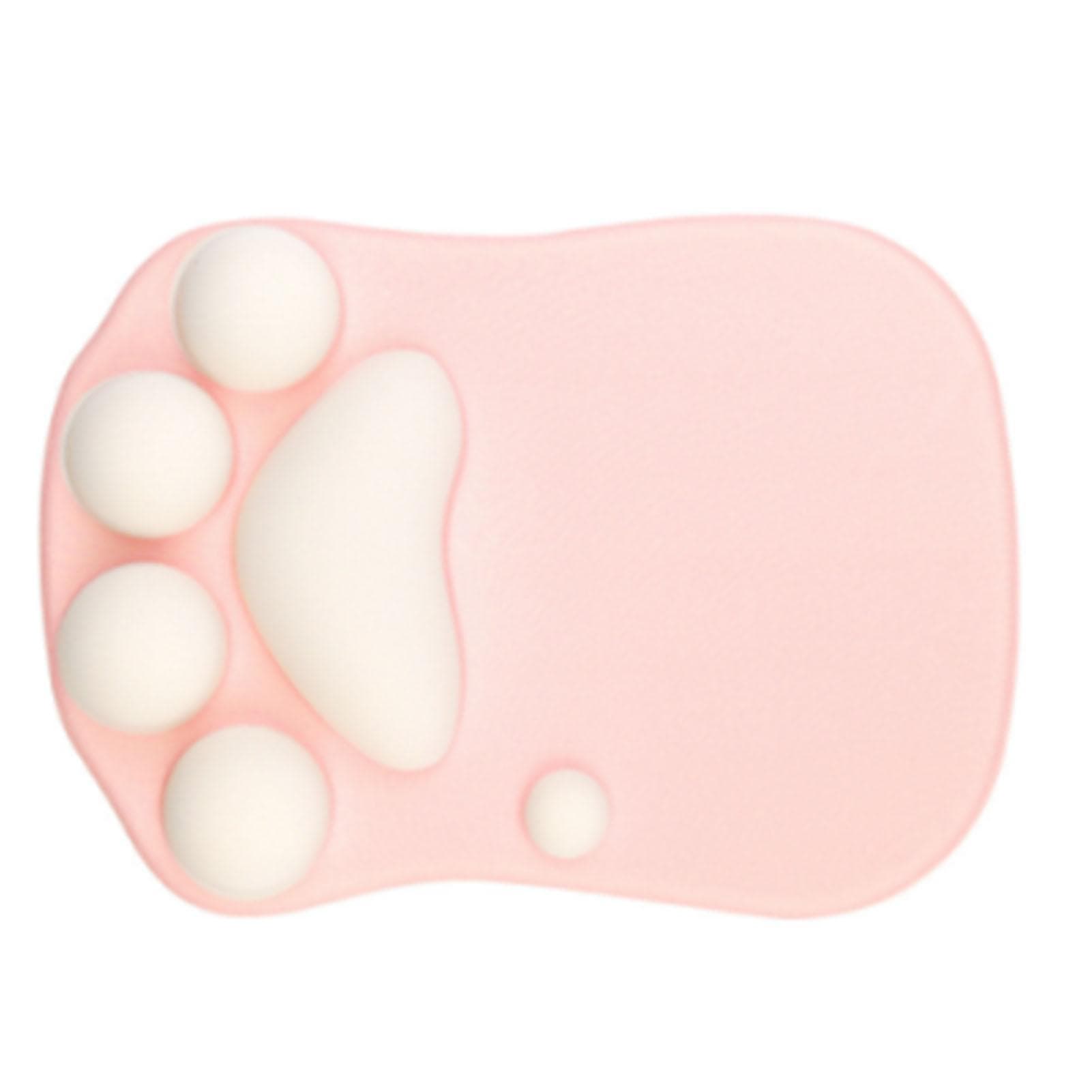 Mouse Pad Ergonomic Soft Comfortable Skidproof Base Cute Cat Claw Paw Mouse Pad for Homes Office