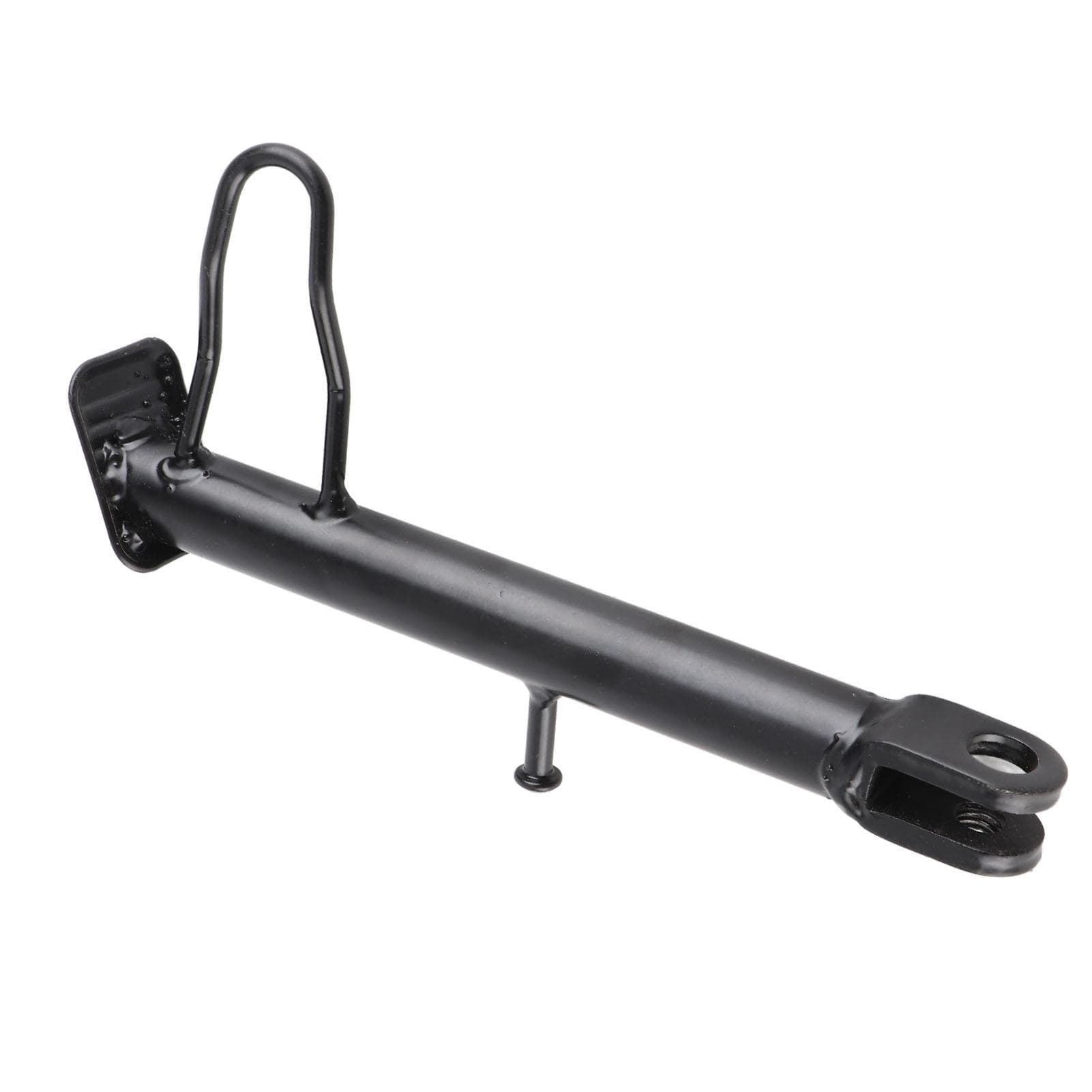 Motorcycle Kickstand Stainless Steel Black Nonslip Parking Foot Support for Scooter20cm