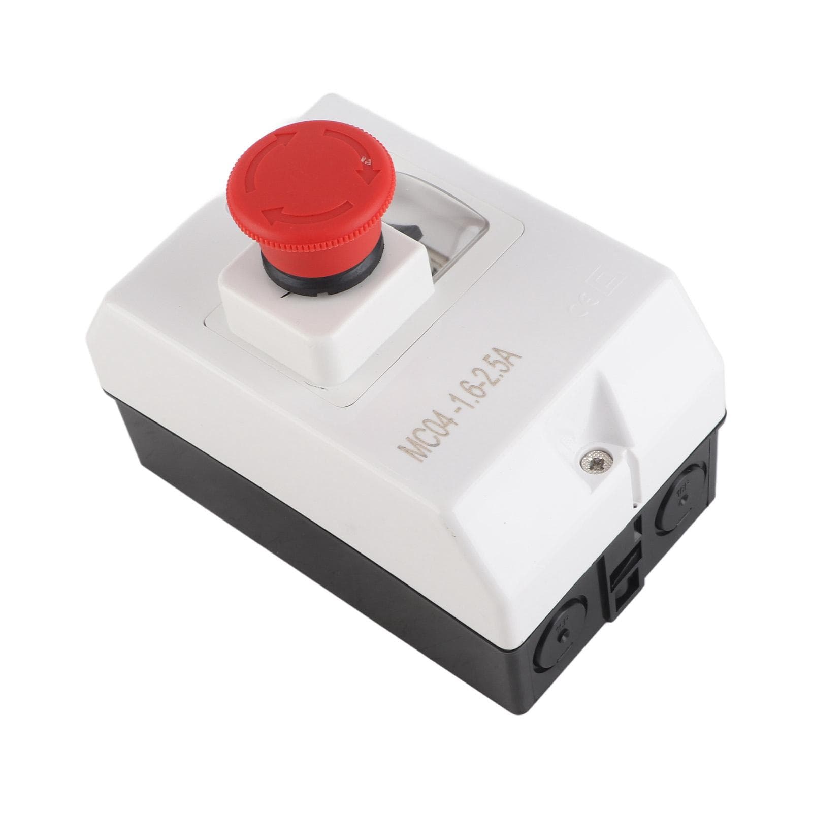 Motor Protector Circuit Breaker 1.6?2.5A IP55 Motor Protector with Emergency Stop Knob 230 240V 400