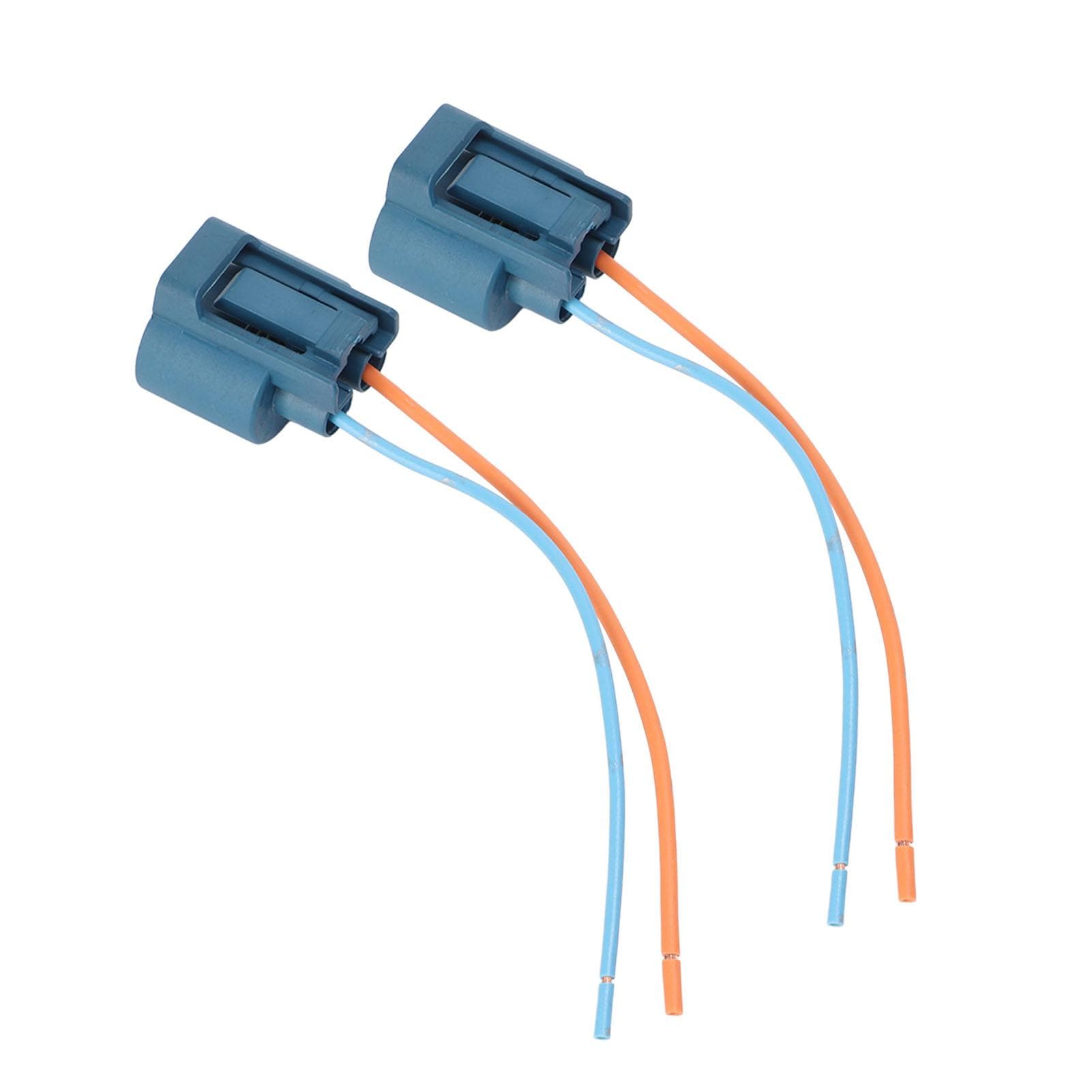 2pcs Headlight Connector Reliable Durable Quick Installation Portable Convenient Replaceable Wiring