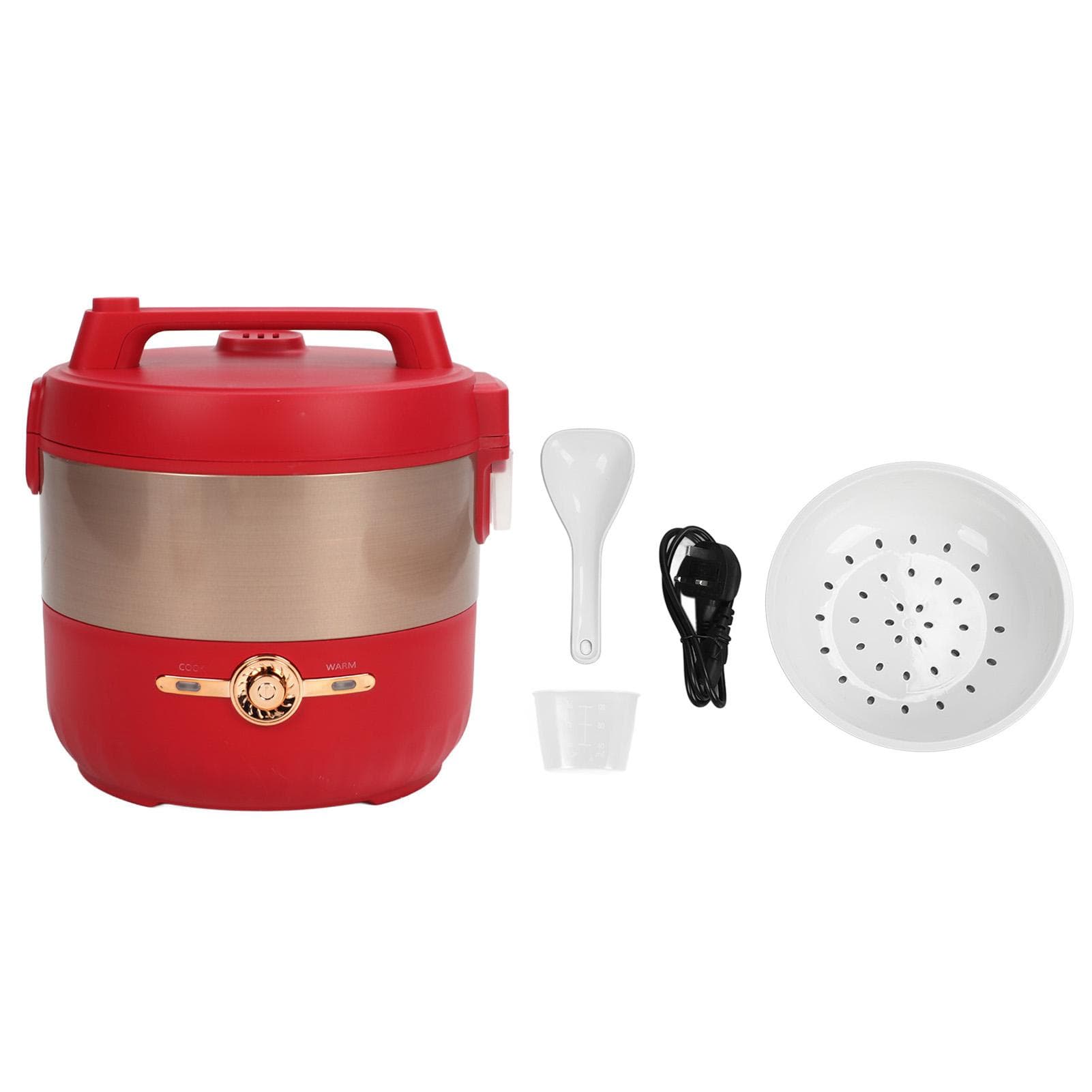 MMR 100 900W Rice Cooker ABS Electric Pressure Cooker 5L Digital Pressure Cooker for Home Restaurant L red