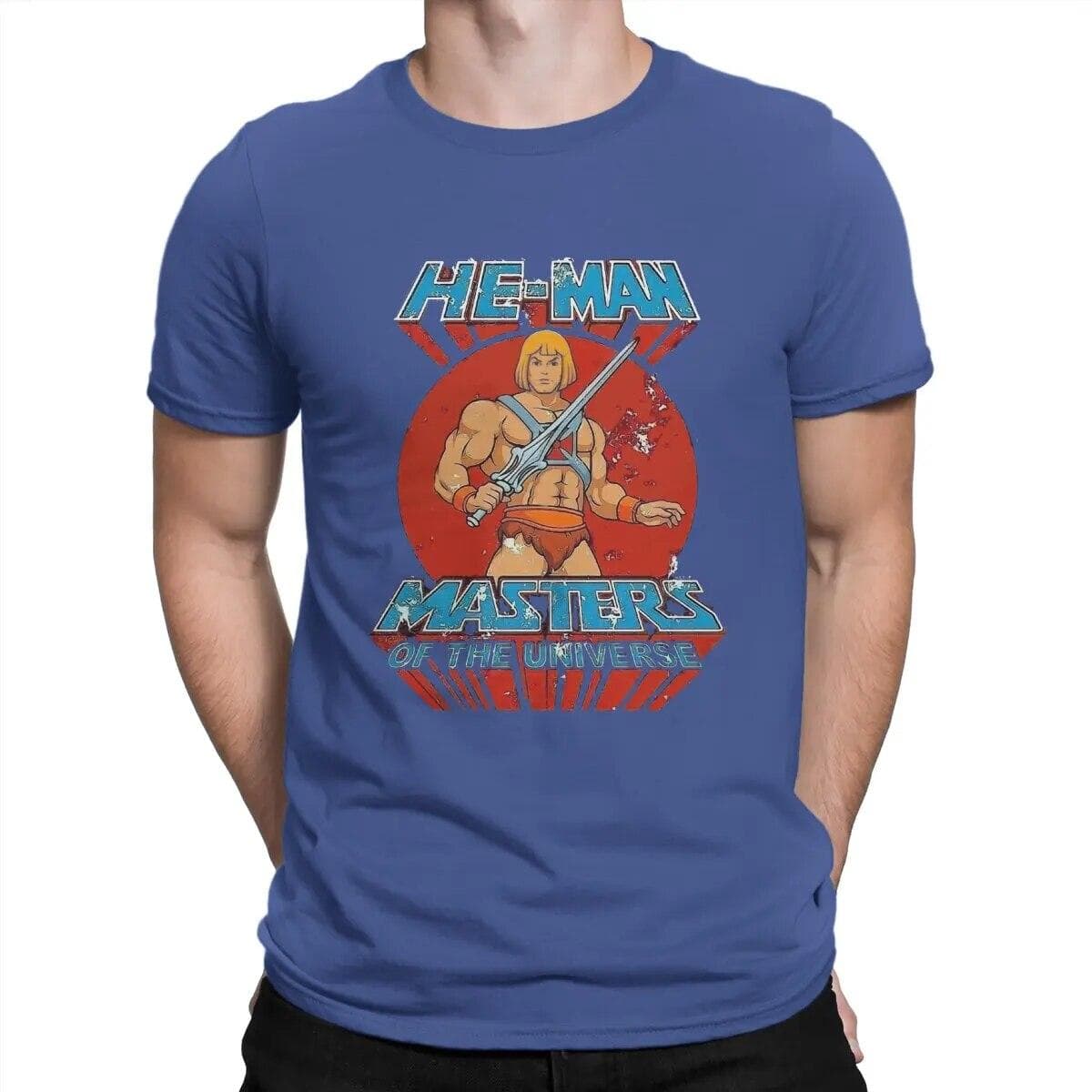 He Unisex And The Mastersbof The Universe Unisex's TShirt Masters Of The Universe Sleeve Fabric T Shirt Funny High Quality Gifts L