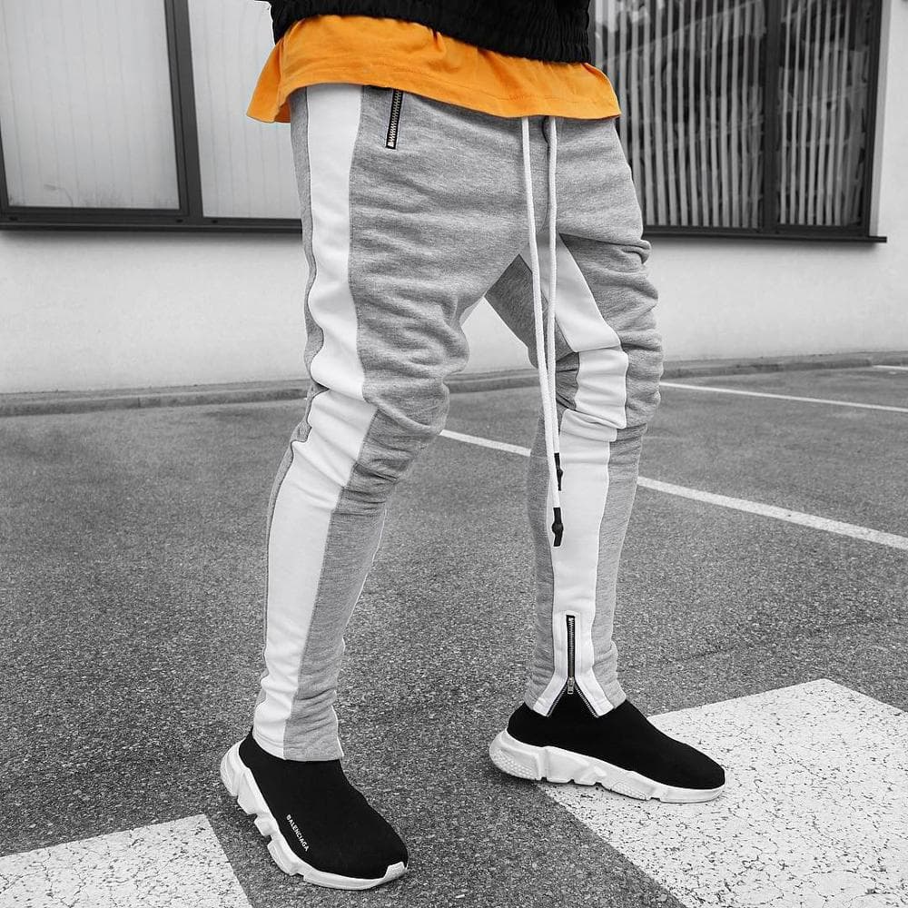 Mens Joggers Casual Pants Fitness Sportswear Tracksuit Bottoms Skinny Sweatpants Trousers Track Pant Men's Sweatpants 2XL