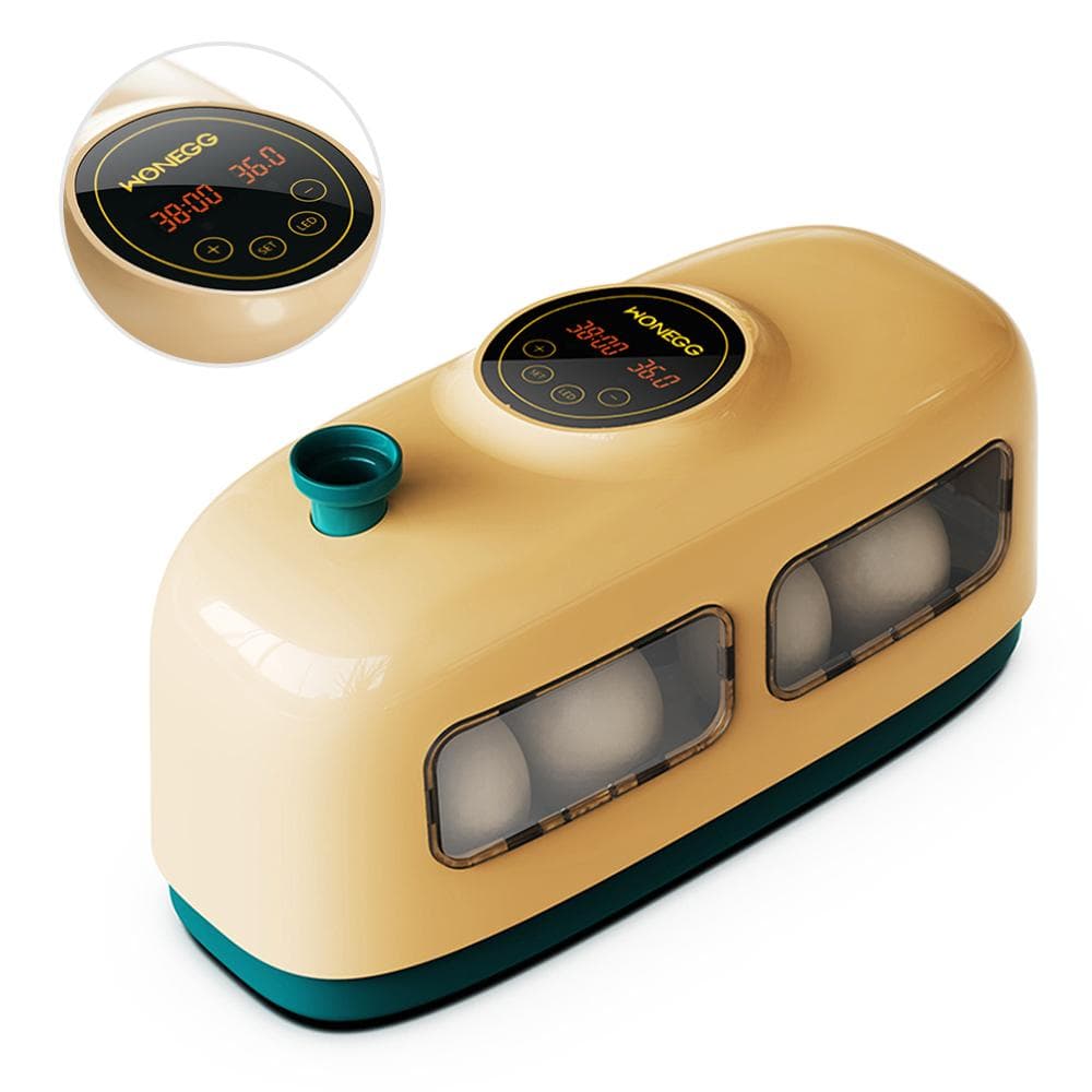 Mini Digital Egg Incubator Poultry Hatcher Automatic Temperature Control Incubator with LED Light AU Plug