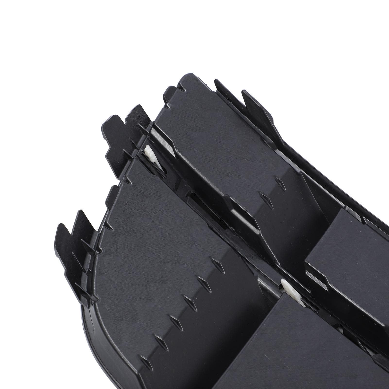 Front Bumper Fog Light Grille Glossy Black Side Bumper Fog Lamp Cooling Air Grill for A3 8v Sedan