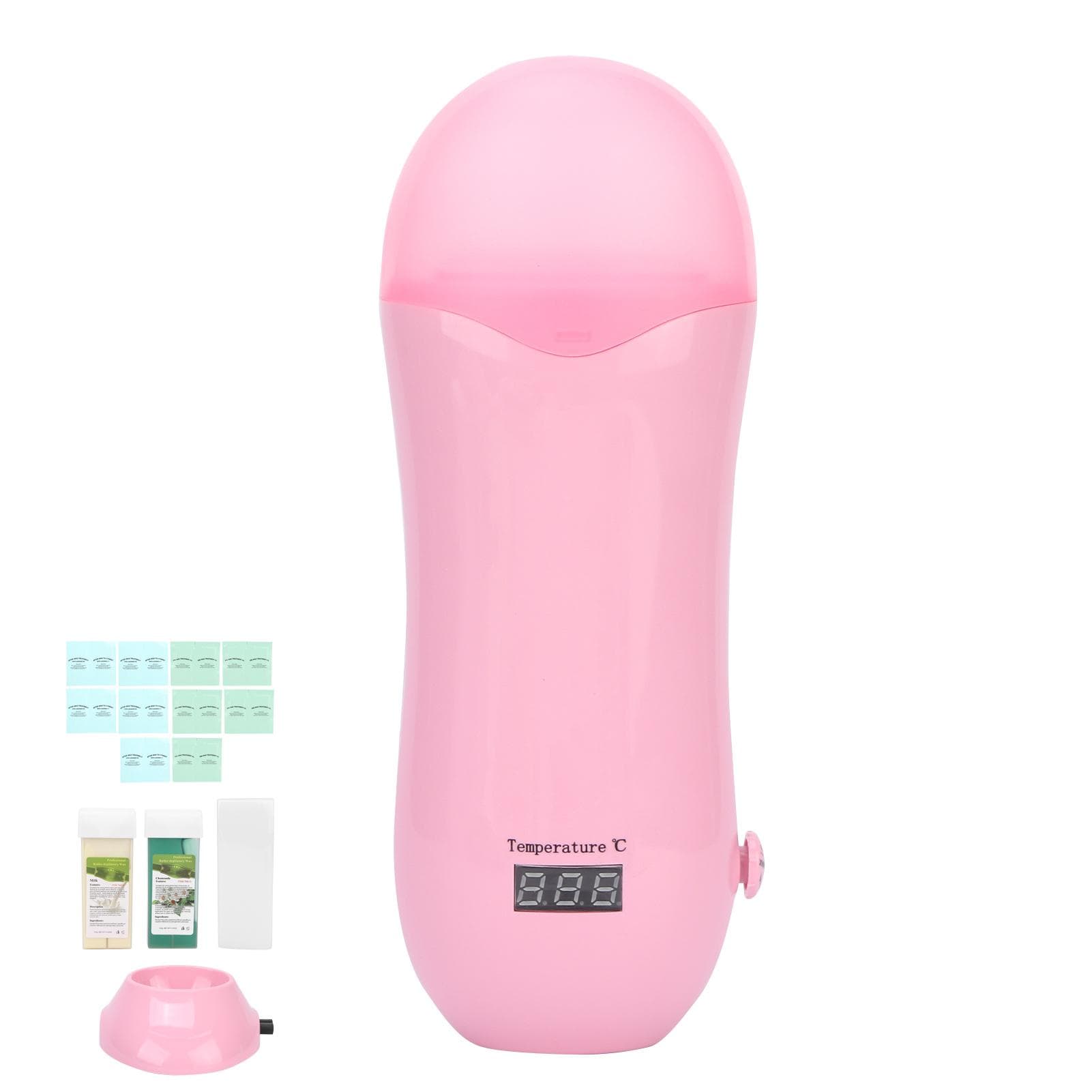 Hair Removal Waxing Roller Kit Milk Wax Aloe Vera Wax Depilatory Roll On Wax Machine USPlug US Plug