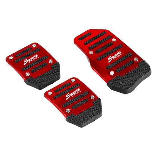 Easy Installation Thick Car Pedal Delicate Accessories Accelerator red