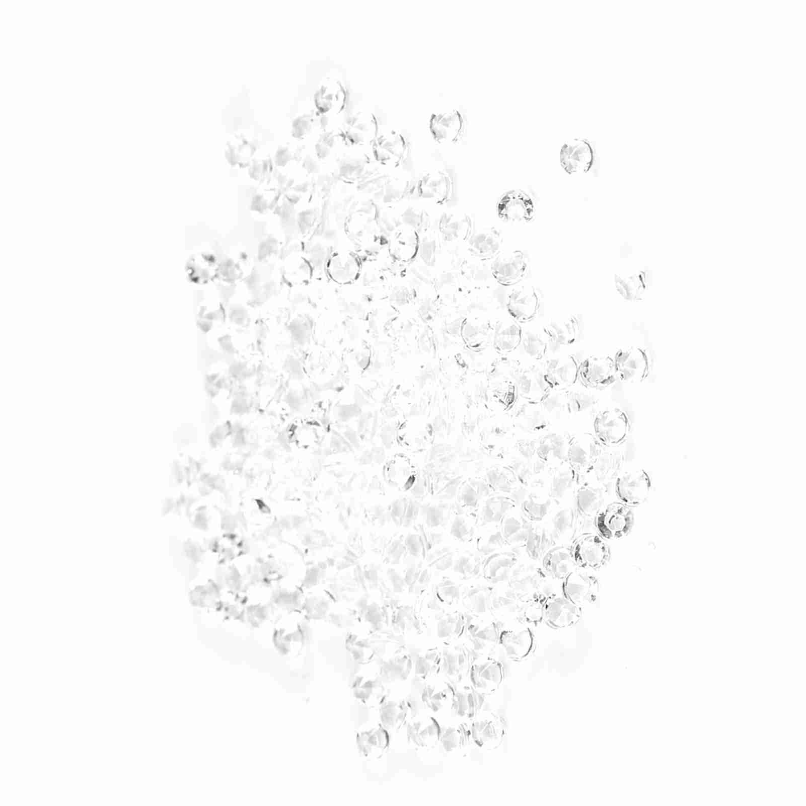 1000Pcs/Bag 3mm Acrylic Beads Vase Filler Wedding Party Decor DIY Accessories Transparent
