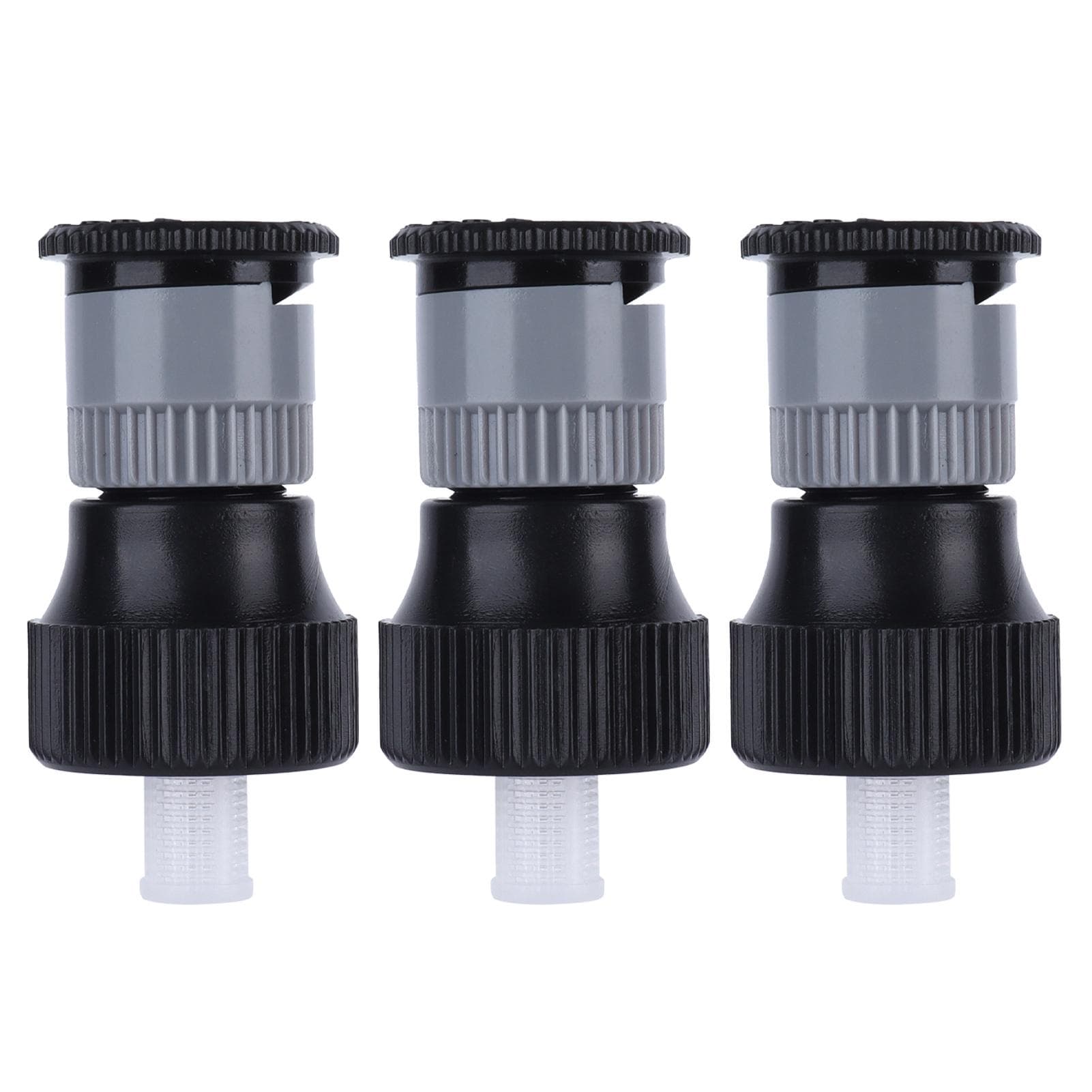 3pcs 360 degrees Rotating Buried Spray Nozzle G1/2 Female Thread Adjustable Watering Sprinkler for Lawn