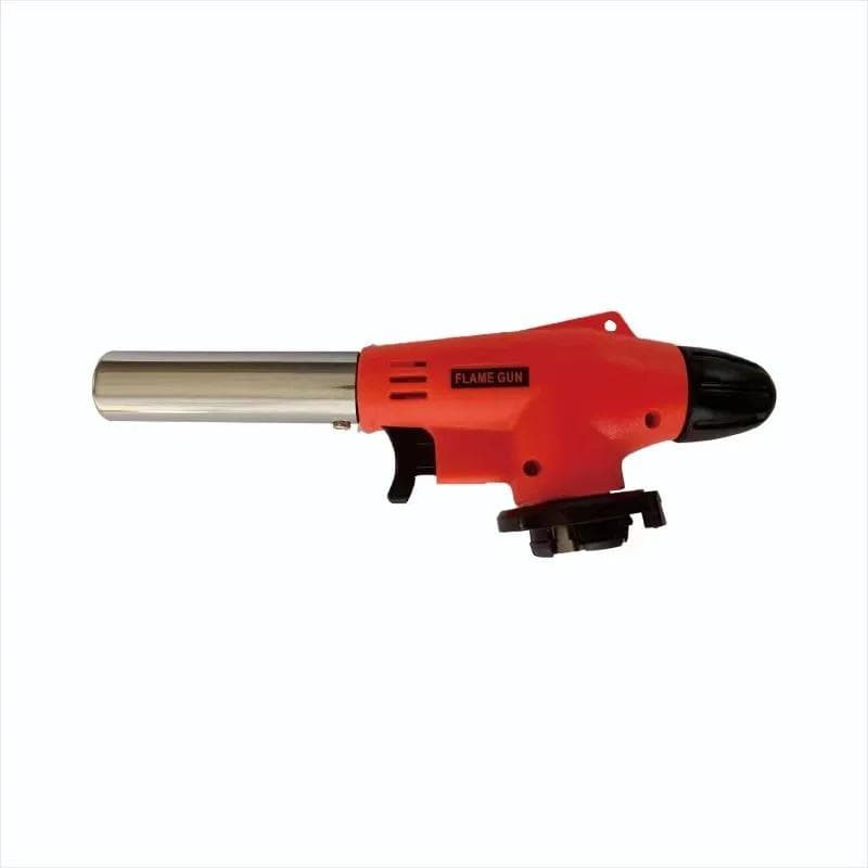 Portable Metal Flame Gun Butane Gas Welding-Burner Welding Gas Burner Flame Gas Torch Flame Gun Blow for BBQ Camping Cooking