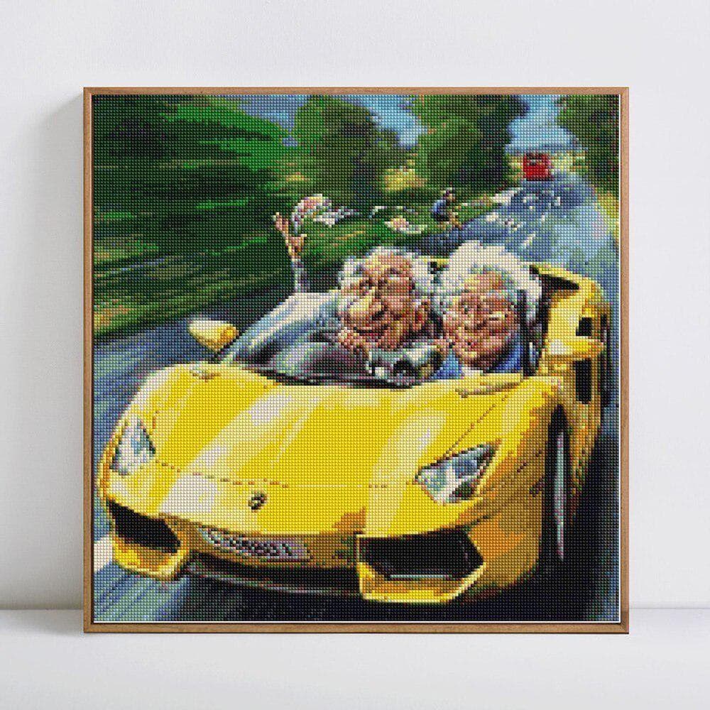 Diamond Painting Cartoon Diamond Embroidery Full Display 5d Diamond Hobby And Handicraft Pictures 30x30
