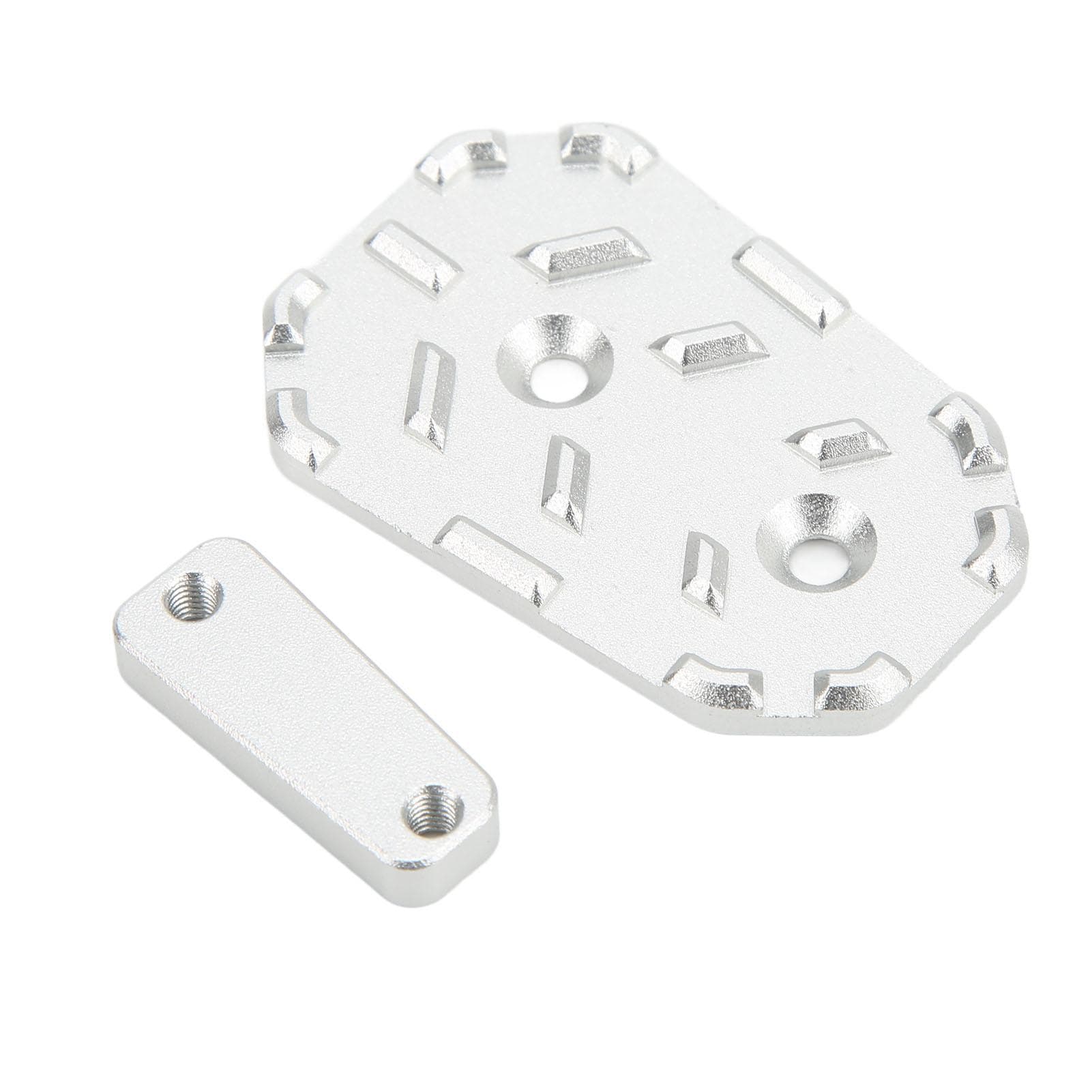 Brake Lever Pedal Extender Extension Enlarge Pad CNC Aluminum Alloy Motorcycle Accessories silver