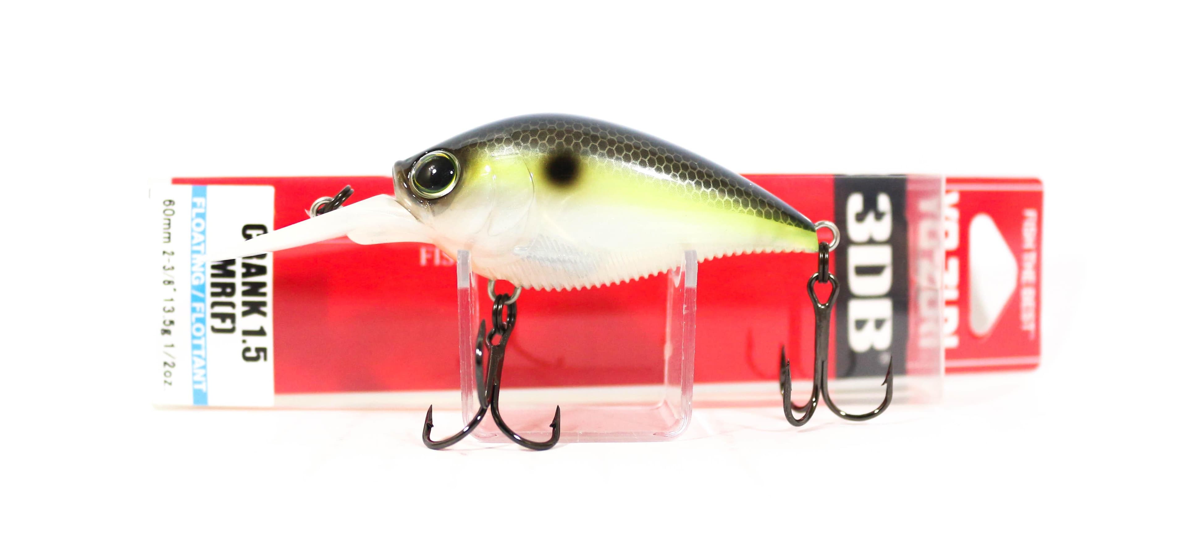 Yo Zuri Duel 3DB 1.5 MR Mid Crank 60 mm Floating Lure R1353-SSH (0560)