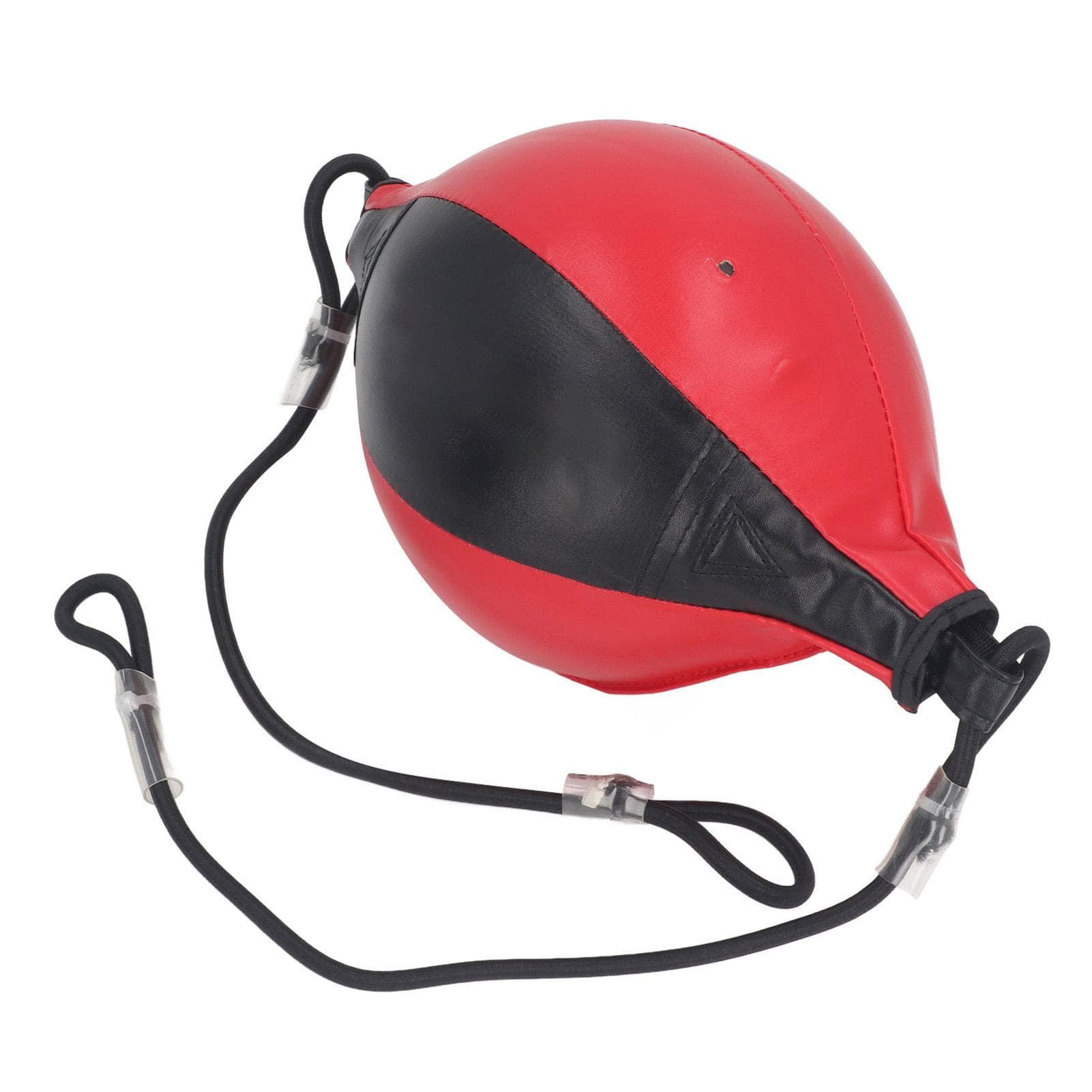 Double End Punching Bag Boxing Striking for Training PU Leather Improve Reflexes Fast Speed Hanging