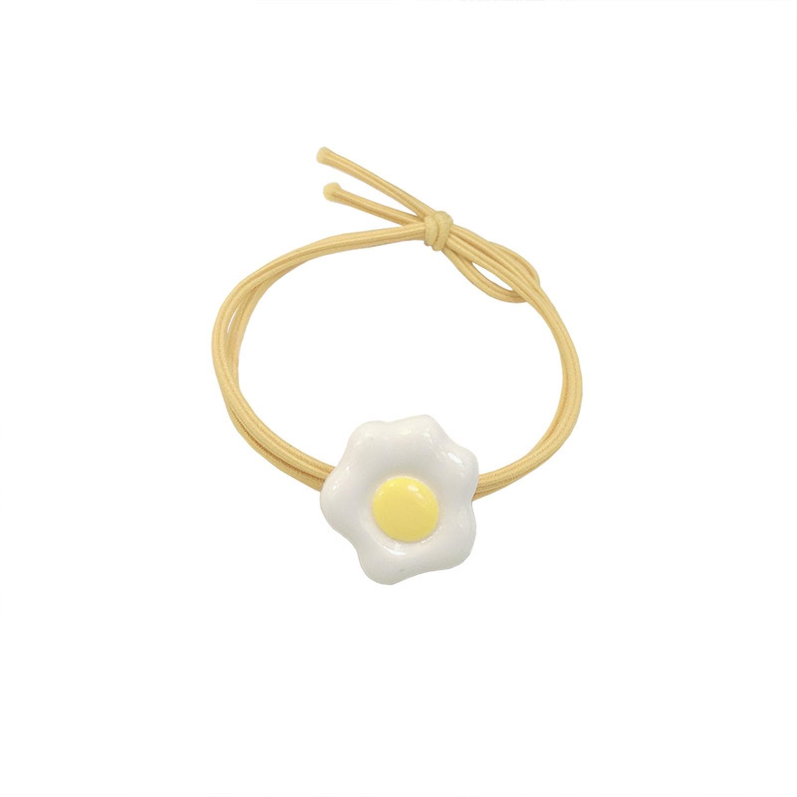Hair Tie Band Rope Ponytail Holder Elastic Fashionable Cute for Party Office SchoolRope Delivered