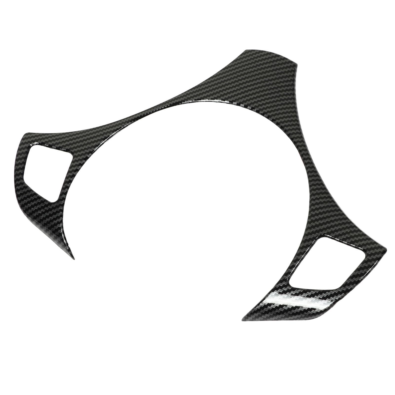 Steering Wheel Frame Trim Carbon Fiber Pattern Strong Protection Stylish Long Lasting Replacement