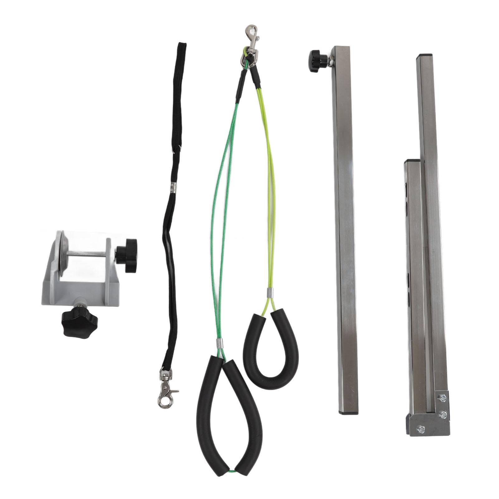 Dog Grooming Table Arm Height Adjustable 35in Foldable Dog Grooming Arm with Clamp and Noose