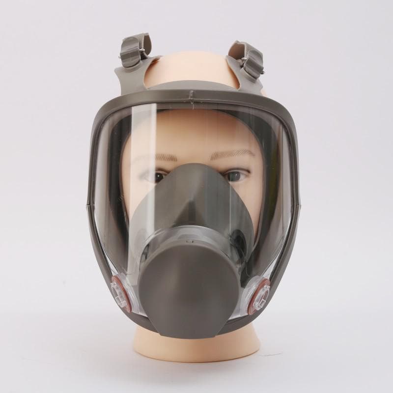 6800 Full Face Gas Mask with Wide View for Welding, Fire, Pesticide, Dust, and Poison Protection