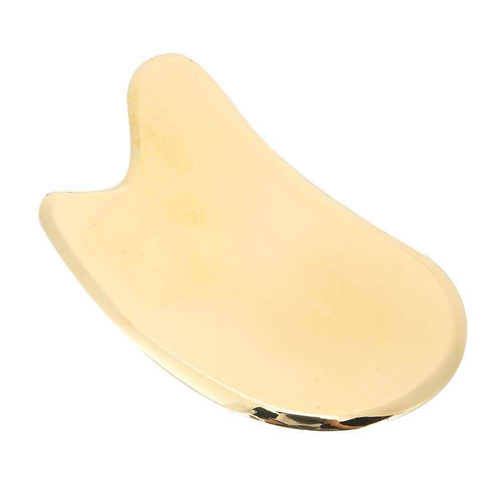 Brass Scraping Board Gua Sha Tool Fascia Acupoint Massage Muscle Pain Relief Massager