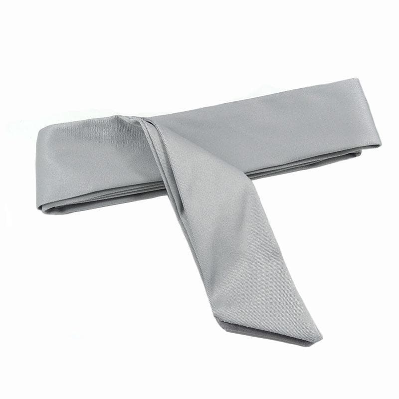 Women 59 Inch Waist Belt Pajamas Windbreaker Coat Wrap Tie Replacement Belts light gray