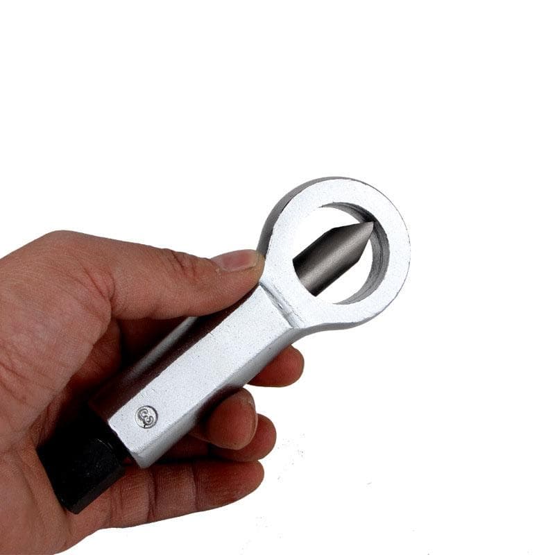Rust Nut Splitter Hat Breaking Machine Splitter Remover Spanner Remove Cutter Tool Steel Wrench Hex Extractor Tools 9-12mm silver