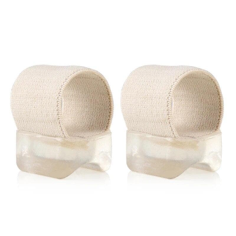 1 Pair Gel Toe Separators Toe Spacers Big Toe Tube Foot Care Tool nude