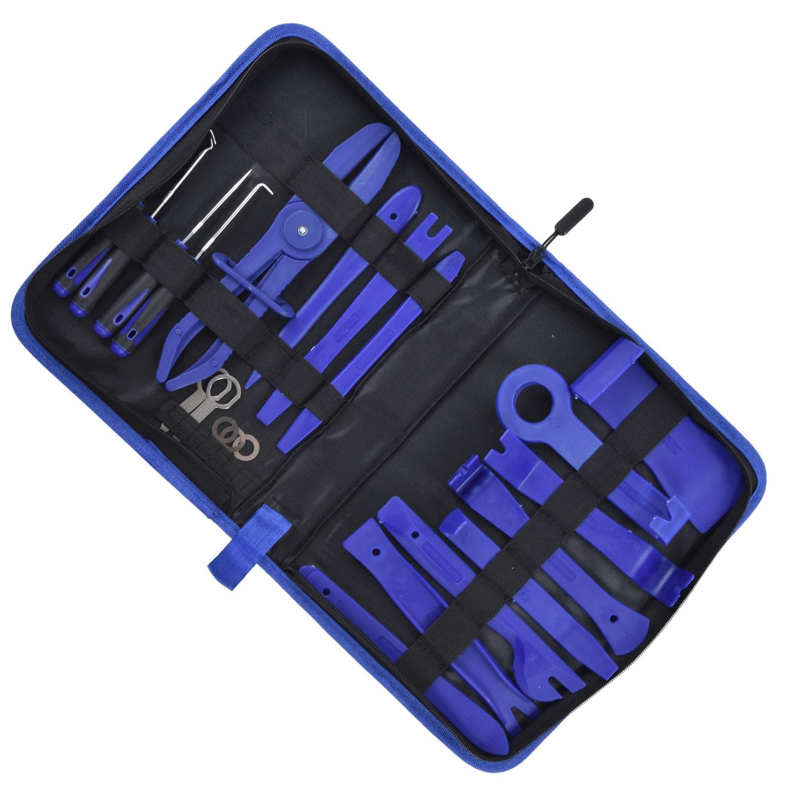 21Pcs Auto Removal Tool Trim Pry Repair Set Kit for Car Door Panel Audio Instrument DeskBlue