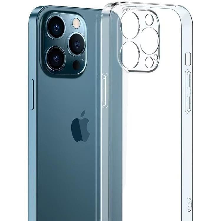 High-quality High-transparent TPU Painted Material Soft Shell Suitable for IPhone16promax Full-inclusive Anti-fall 15/14/13 Apple 16Pro