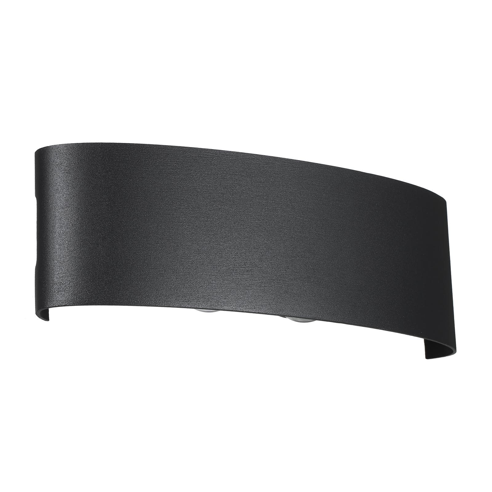 Modern LED Wall Sconces 8W Up Down Wall Lamp Wall Light Fixture Warm White Light for black
